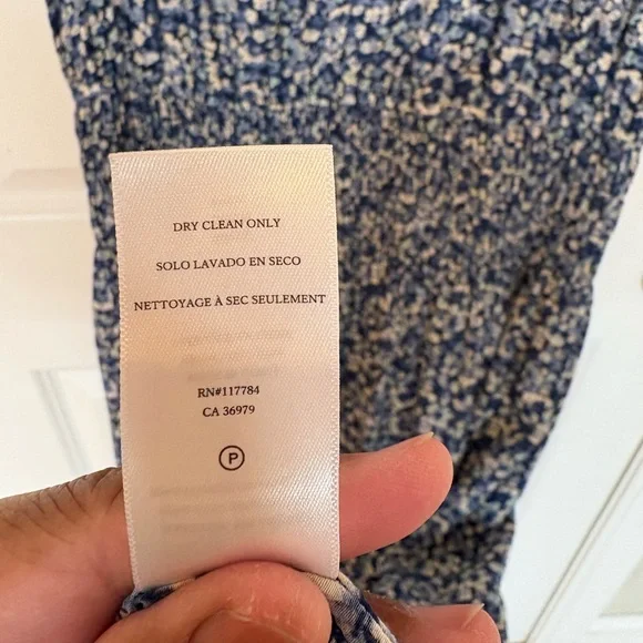 Rails Floral Sleeveless Blue Dress, size Small - Picture 8 of 8